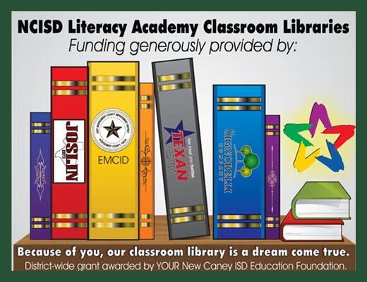 THE SIGNORELLI COMPANY PARTNERS WITH NEW CANEY ISD TO OPEN BRAND NEW CLASSROOM LIBRARIES