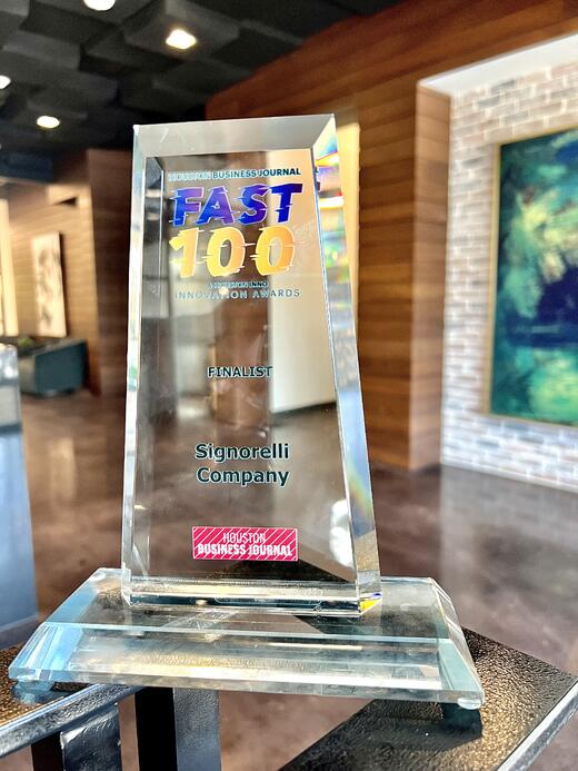 The Signorelli Company Ranks Again Among Houston Business Journal’s 100 Fastest Growing Companies 
