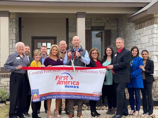 The Central Fort Bend Chamber of Commerce Welcomes First America Homes to Beasley