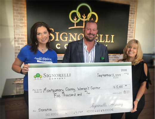 The Signorelli Company Music Festival Provides Contribution to Local Charity