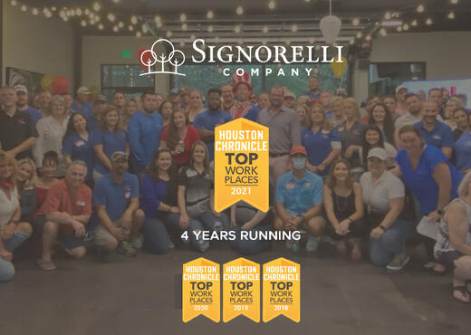 Houston Chronicle Ranks The Signorelli Company as a Top Workplace for the Fourth Consecutive Year