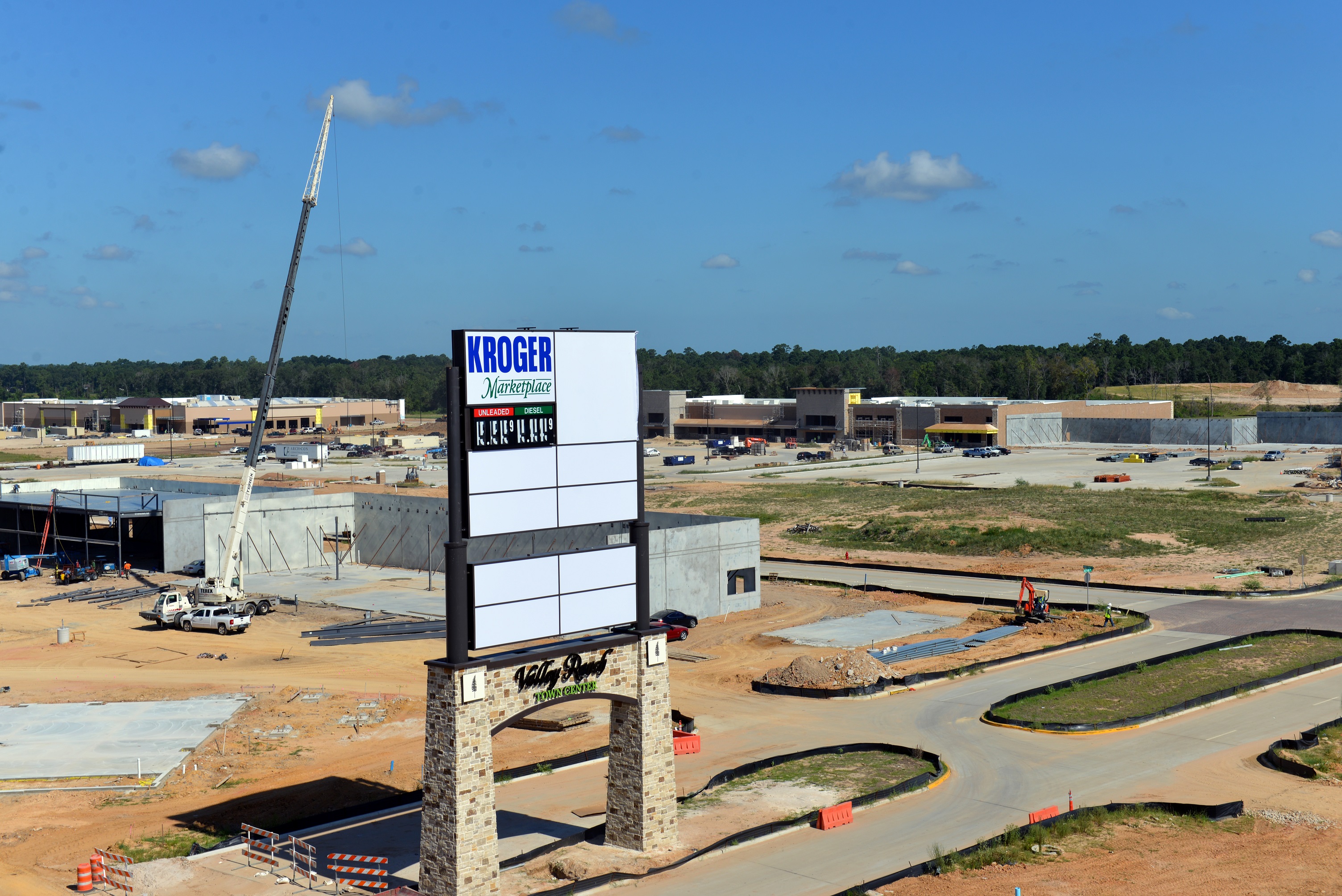 Valley Ranch Town Center Under Construction