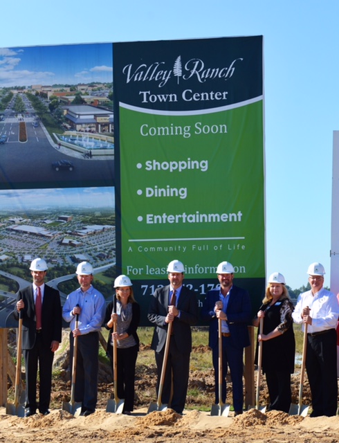 Valley Ranch Town Center Kroger Groundbreaking