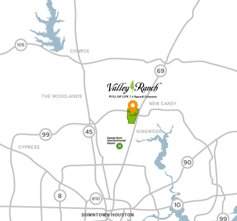 Valley Ranch Map