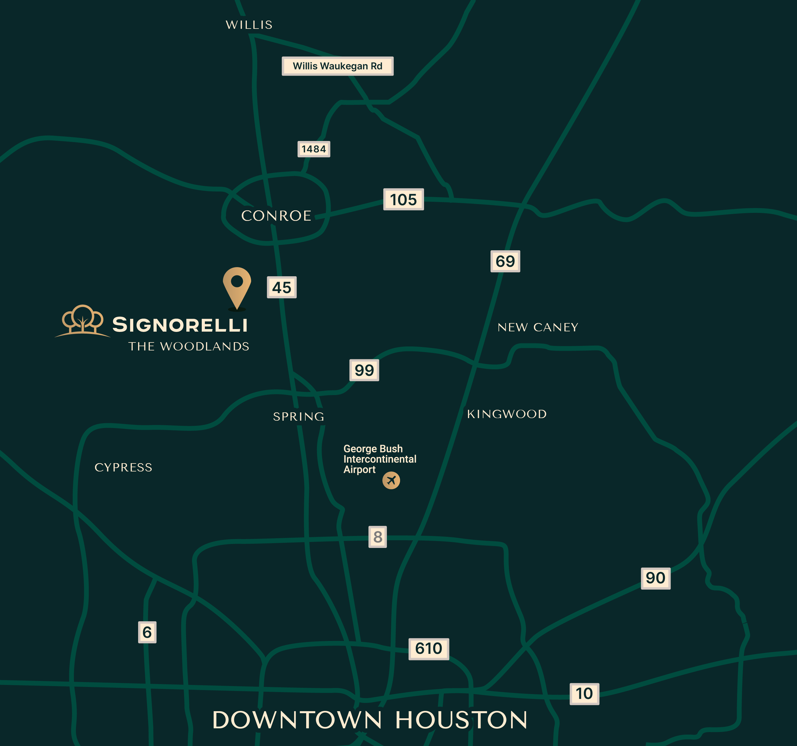 Signorelli Office Map